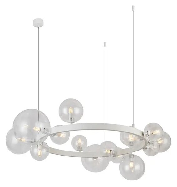 Luster na lanku Bubbles 15 biela