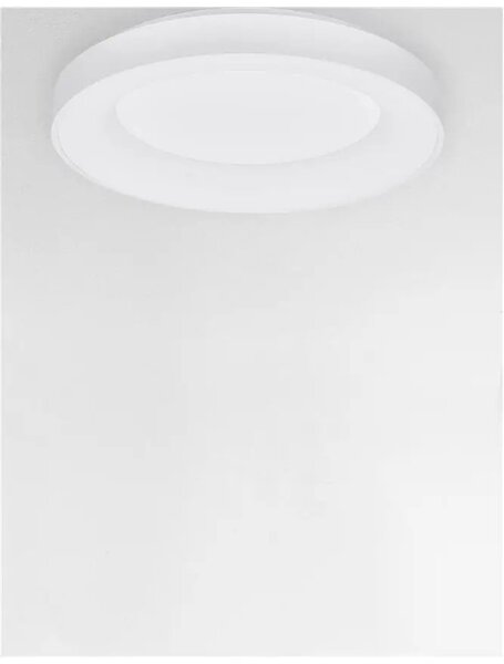 Stropné svietidlo LED so stmievaním Rando Thin 60 3000K biele – Biela
