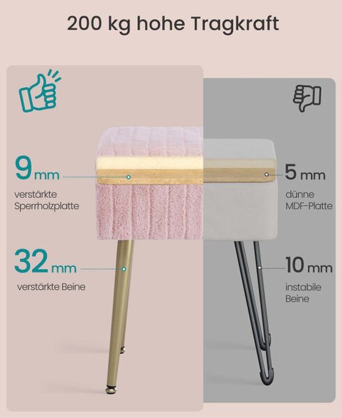 Úložná taburetka LOM505SZ02