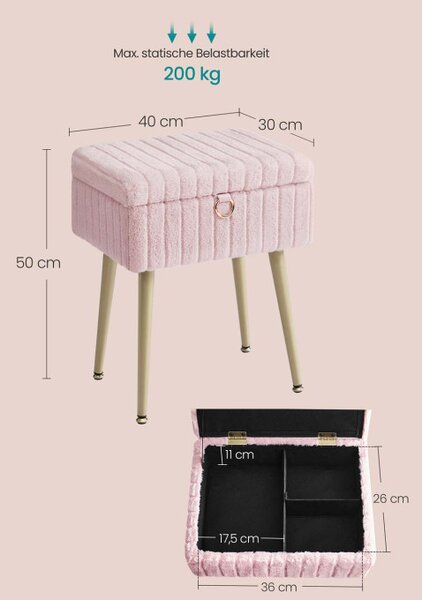 Úložná taburetka LOM505SZ02