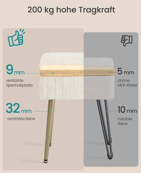 Úložná taburetka LOM505WZ02