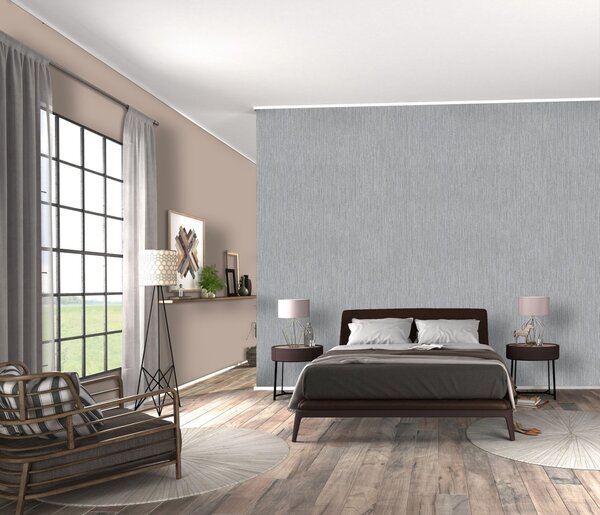 DIMEX | Vliesová tapeta na stenu WPE-901945 | 0,53 x 10,05 m | šedá