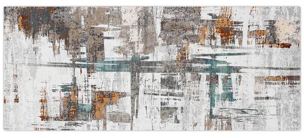 Obraz - Abstraktné ťahy (120x50 cm)