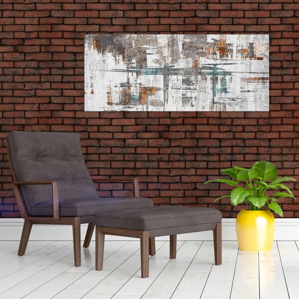 Obraz - Abstraktné ťahy (120x50 cm)