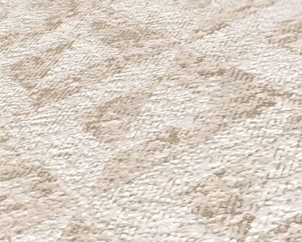 A.S. Création | Vliesová tapeta na stenu Jade 39505-2 | 0,53 x 10,05 m | krémová, béžová, zlatá, šedá