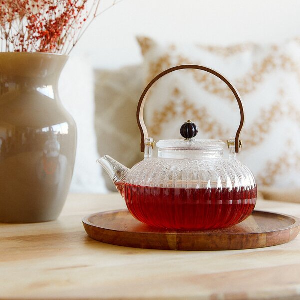 Džbán CORRIE s drevenou rukoväťou 891262 550 ml