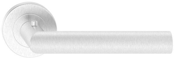 NOVA S kľučka INOX s integrovaným zámkom NOVOSLX, Pravá Nerez