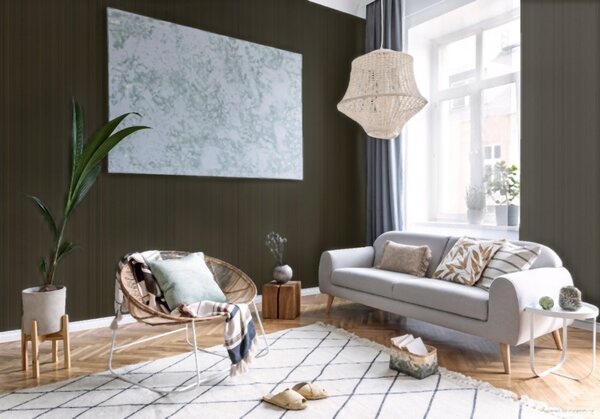 A.S. Création | Vliesová tapeta na stenu Versace 93525-4 | 0,70 x 10,05 m | čierna, metalická, žltá