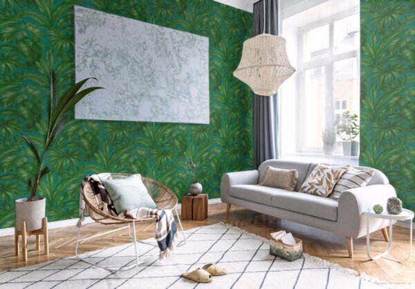 A.S. Création | Vliesová tapeta na stenu Versace 96240-6 | 0,70 x 10,05 m | tyrkysová, zelená