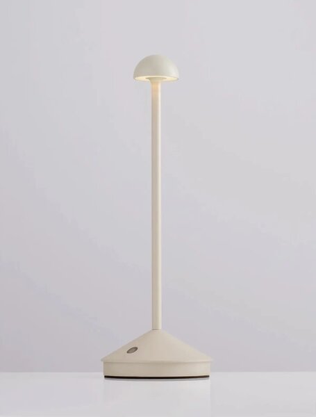 Vonkajšia stolová lampa Lumo biela