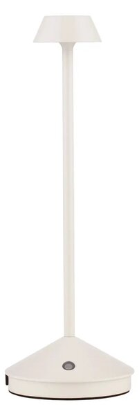Vonkajšia stolová lampa Lumo biela