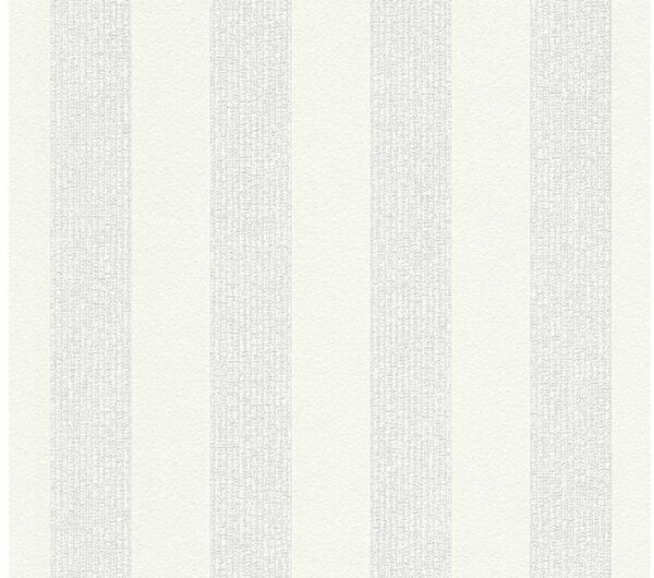 A.S. Création | Vliesová tapeta na stenu Meistervlies 32008-1 | 0,53 x 10,05 m | biela
