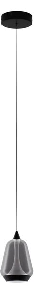 Minimalistický luster Alish 1 Čierna