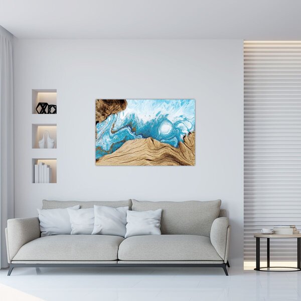 Obraz - Drevo (90x60 cm)
