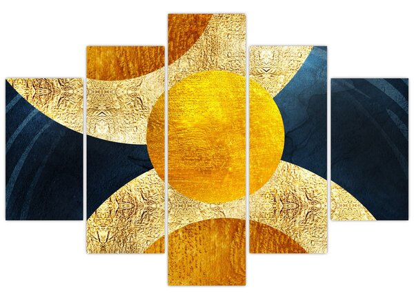 Obraz - Kruhy (150x105 cm)