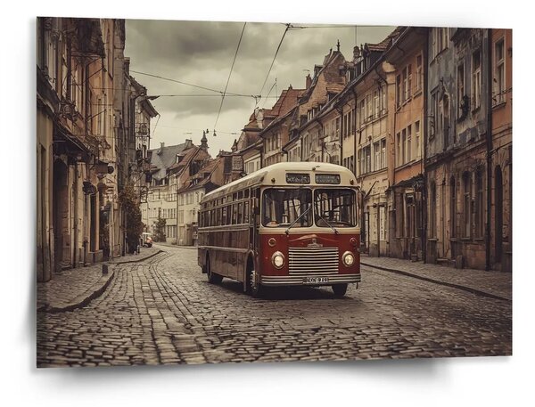Sablio Obraz Historický autobus - 150x110 cm