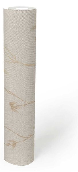 A.S. Création | Vliesová tapeta na stenu Pure Elegance 39767-1 | 0,53 x 10,05 m | krémová, béžová