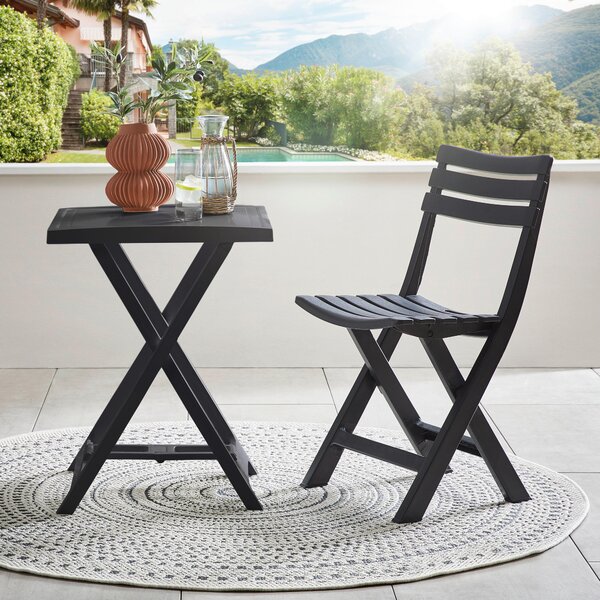 SKLADACÍ ZÁHRADNÝ STÔL, plast, 50/47/65 cm Ambia Garden - Online Only záhrada, Online Only