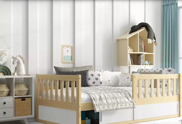 Detská posteľ SMART Farba: Borovica
