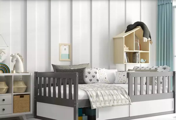 Detská posteľ SMART Farba: Grafit