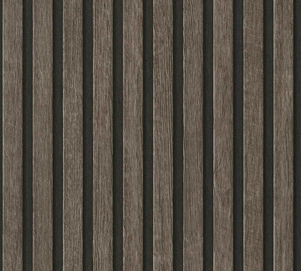 A.S. Création | Vliesová tapeta na stenu Elements 39109-3 | 0,53 x 10,05 m | hnedá, čierna