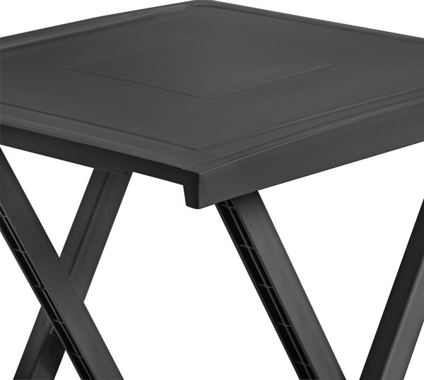 SKLADACÍ ZÁHRADNÝ STÔL, plast, 50/47/65 cm Ambia Garden - Online Only záhrada, Online Only