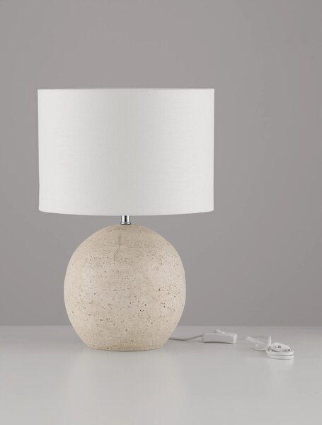 Dizajnová stolová lampa Nagomi – Hnedá