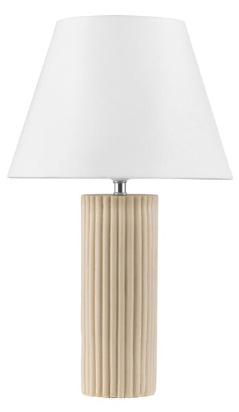 Dizajnová stolová lampa Bacco – Hnedá