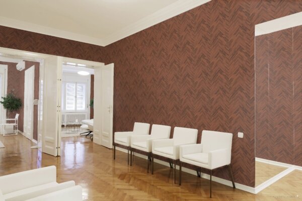 A.S. Création | Vliesová tapeta na stenu Versace 37051-3V | 0,70 x 10,05 m | hnedá, čierna