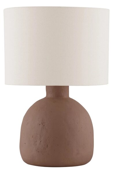 Dizajnová stolová lampa Separe – Hnedá
