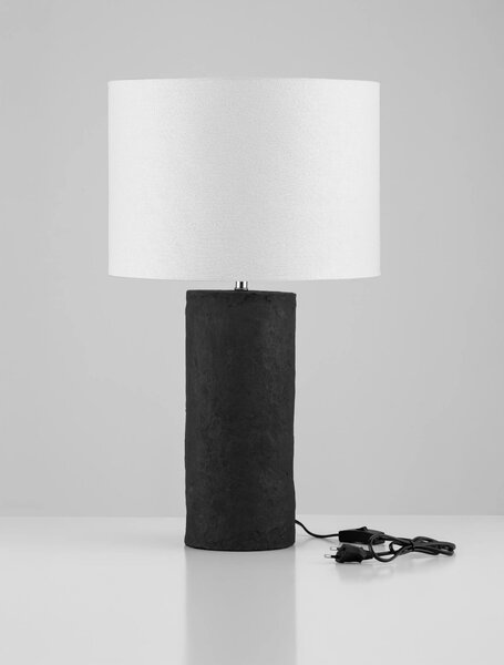 Dizajnová stolová lampa Norr – Hnedá