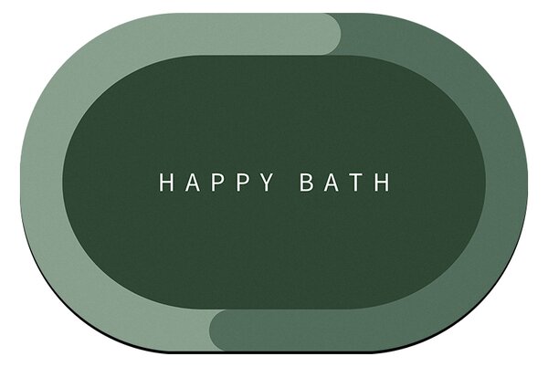 Bezdoteku Kremelinová predložka do kúpeľne HB zelená 60x40