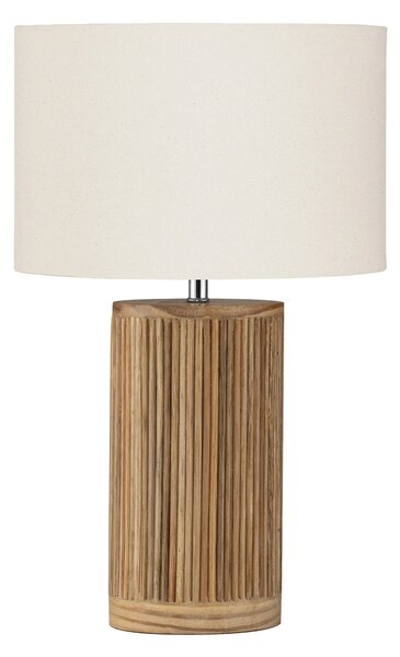 Moderná stolová lampa Nau – Hnedá