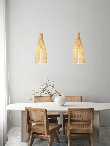 Moderný luster Niro 24 – Hnedá