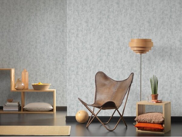 A.S. Création | Vliesová tapeta na stenu Materials 36155-1 | 0,53 x 10,05 m | šedá