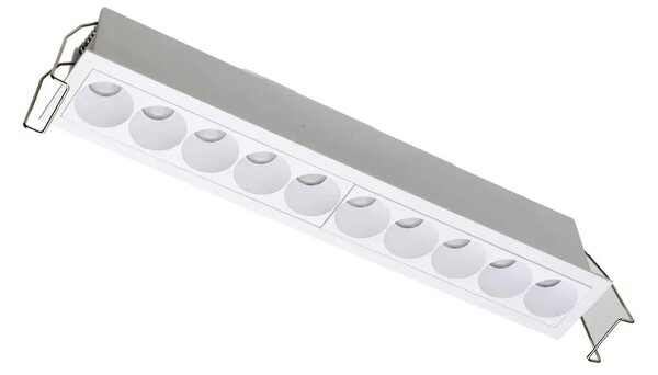 Minimalistické podhľadové svietidlo do sadrokartonu Tetris 28 20W CCT biele – Biela