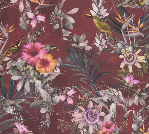 A.S. Création | Vliesová tapeta na stenu Dream Flowery 38178-5 | 0,53 x 10,05 m | viacfarebná