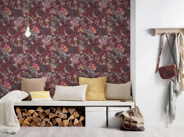 A.S. Création | Vliesová tapeta na stenu Dream Flowery 38178-5 | 0,53 x 10,05 m | viacfarebná