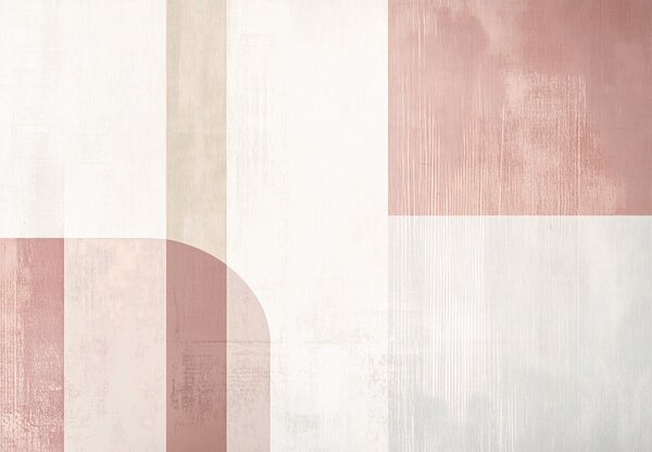 Fototapeta - Minimalistická béžová tapeta (147x102 cm)