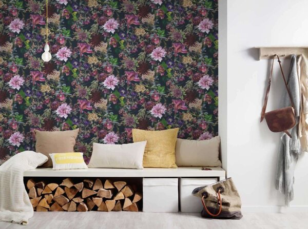 A.S. Création | Vliesová tapeta na stenu Dream Flowery 38175-6 | 0,53 x 10,05 m | viacfarebná