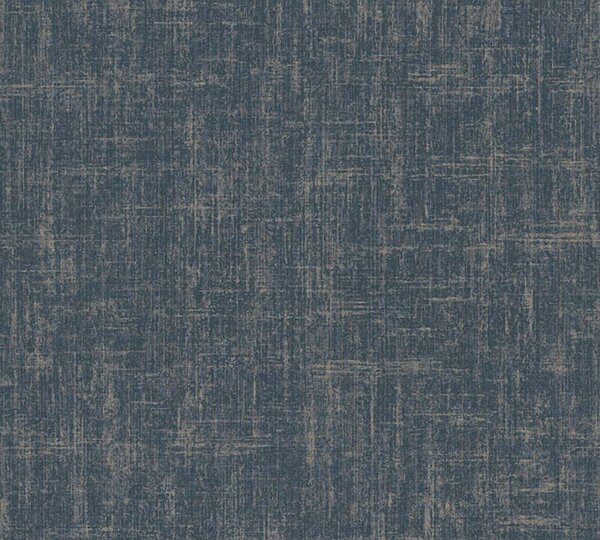 A.S. Création | Vliesová tapeta na stenu Geo Effect 38596-2 | 0,53 x 10,05 m | modrá, zlatá