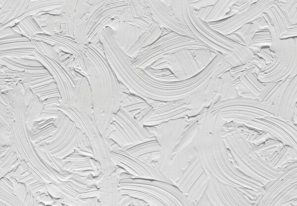 Fototapeta – Biele ťahy štetcom (147x102 cm)
