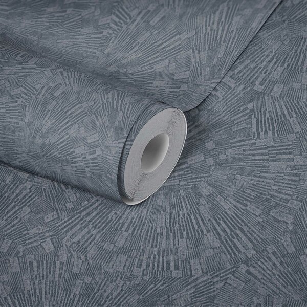 A.S. Création | Vliesová tapeta na stenu Titanium 3 38203-2 | 0,53 x 10,05 m | modrá, šedá