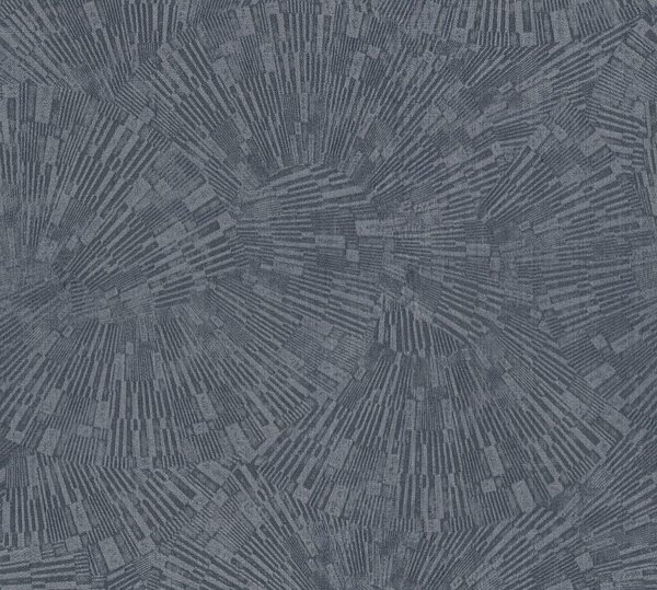 A.S. Création | Vliesová tapeta na stenu Titanium 3 38203-2 | 0,53 x 10,05 m | modrá, šedá