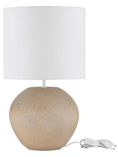 Dizajnová stolová lampa Mizu A – Hnedá
