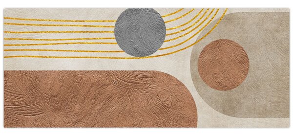 Obraz - Moderná koláž (120x50 cm)