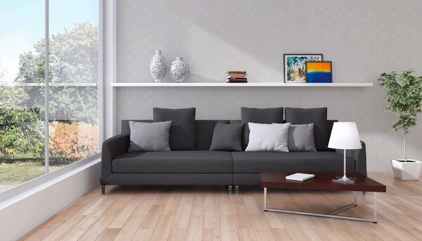 A.S. Création | Vliesová tapeta na stenu Titanium 3 38196-6 | 0,53 x 10,05 m | béžová, krémová, metalická