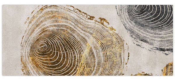 Obraz - Abstrakcia kmeňov (120x50 cm)