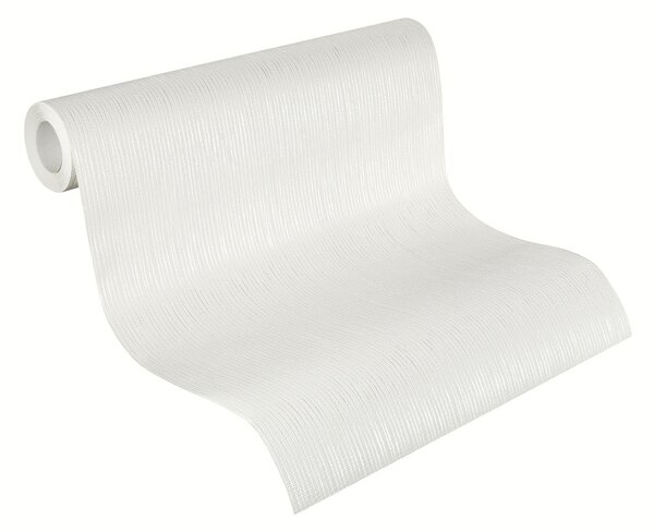 RASCH | Vliesová tapeta na stenu Unsere Besten 754001 | 0,53 x 10,05 m | biela, krémová
