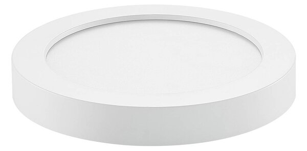Prios Edwina stropné LED svietidlo, biele, 24,5 cm